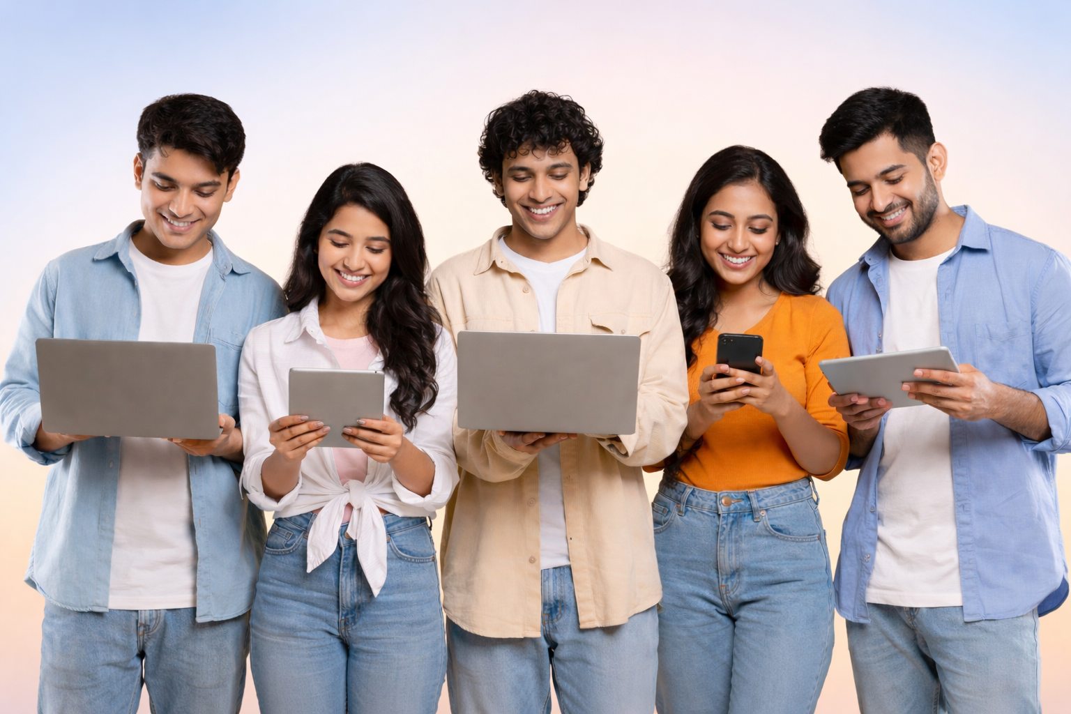 Digital Interaction, Connected People, Digital Team