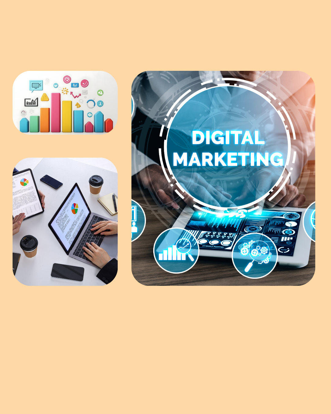 Digital Strategy, Online Marketing, Marketing Concept